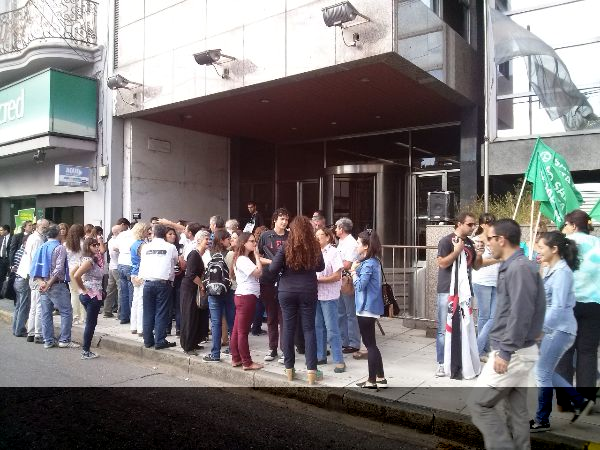 Conferencia de prensa de la Multisectorial Social y Sindical de Santa Fe