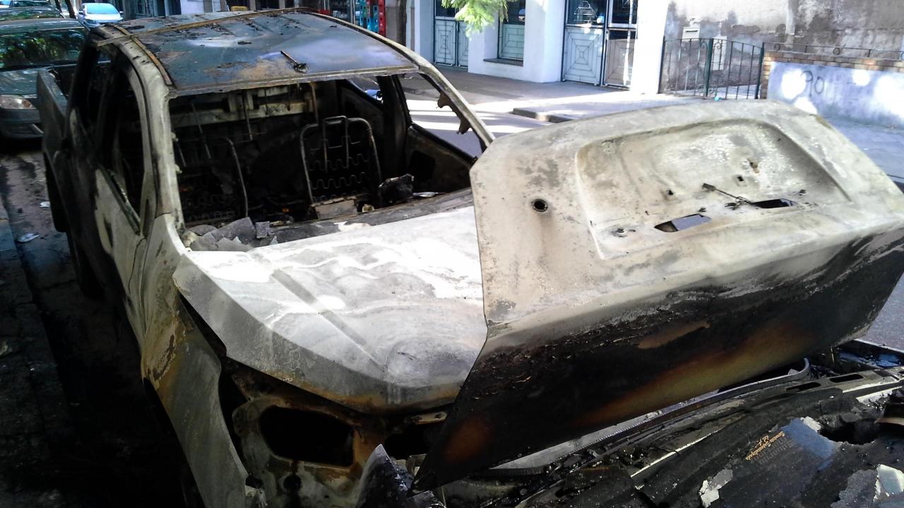 Quemacoches a full en Santa Fe 