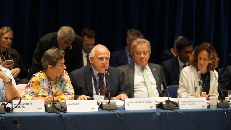 Lifschitz convocó a trabajar por “sociedades que vivan en armonía con la naturaleza”