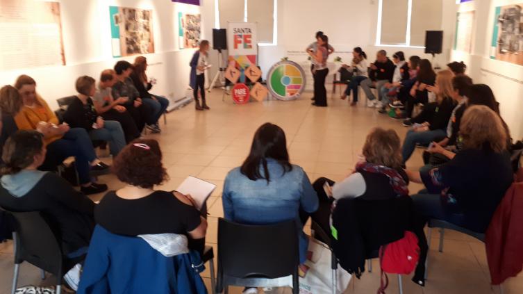 Alimentación segura: capacitan a referentes del movimiento “Los sin techo”